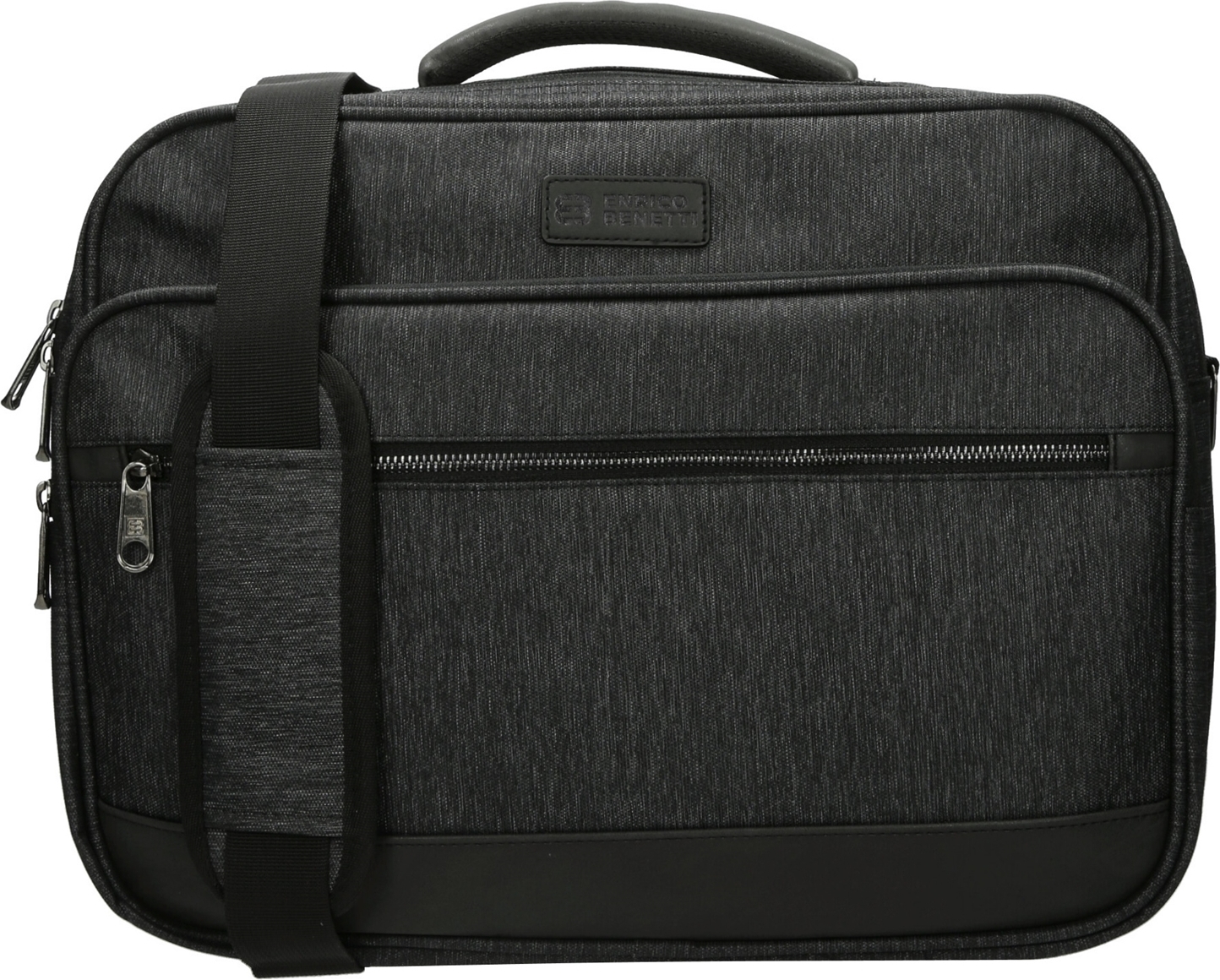 Umhängetasche Reportertasche Schwarz Enrico Benetti 62123001