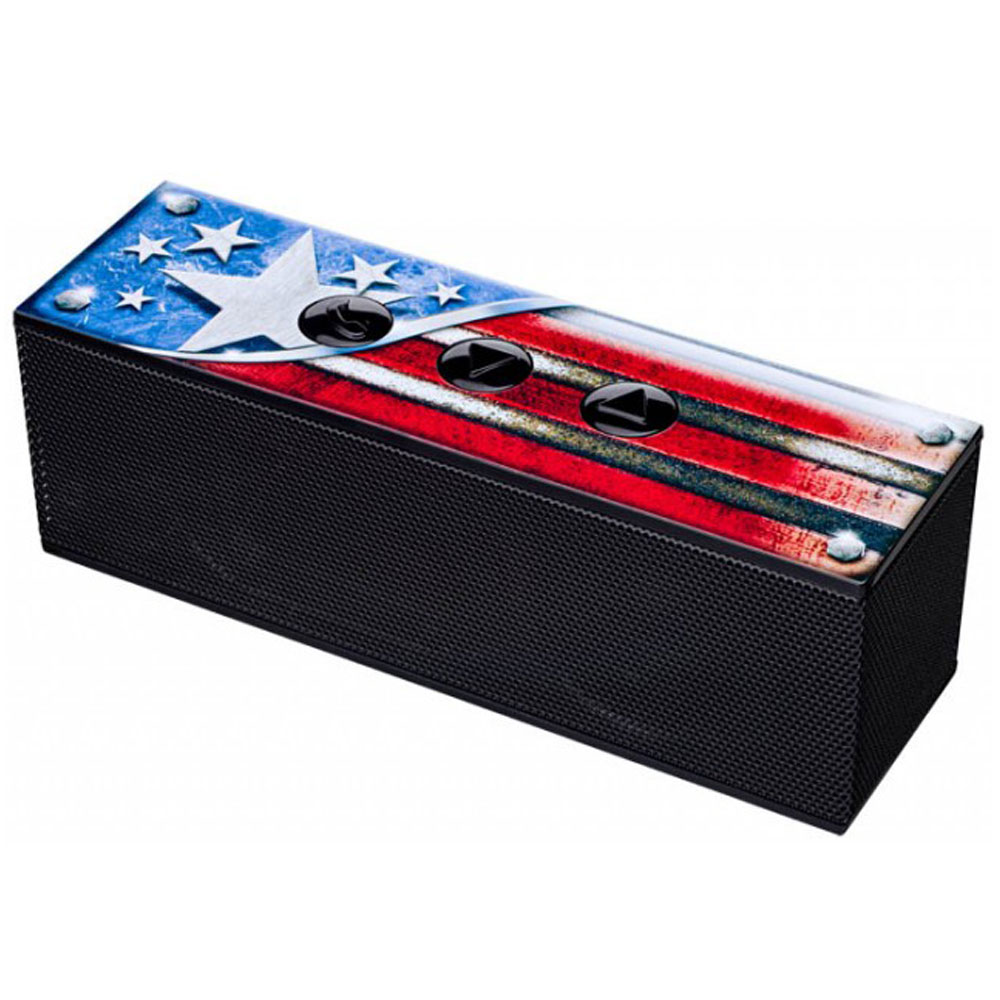 Bigben Interactive BT01USA, 1.0 kanály/kanálov, 3,81 cm, 3 W, Káblový a bezdrôtový, 2.0+EDR, 10 m