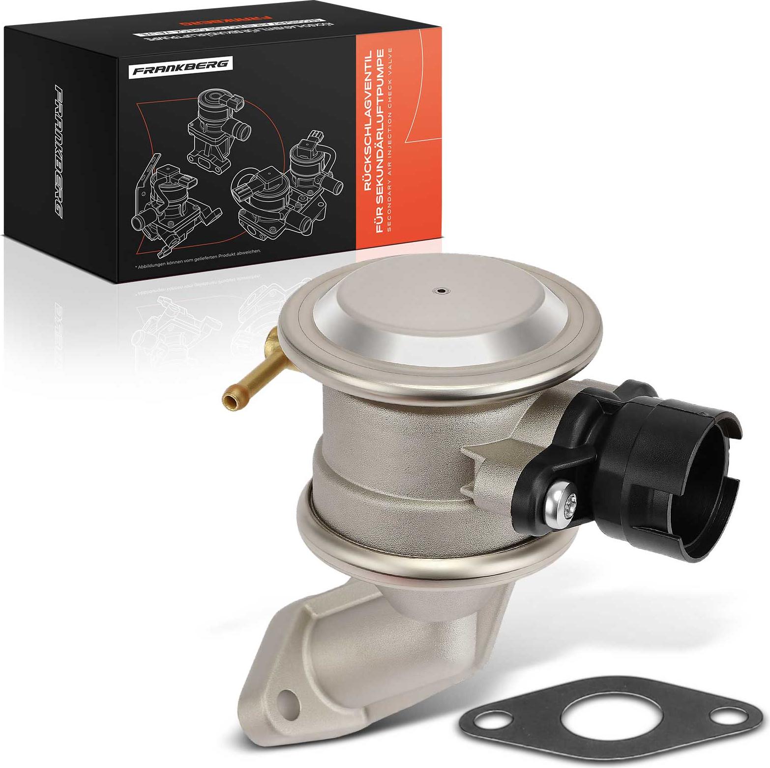 Frankberg 1x Sekundärluftpumpsystem Sekundärluftventil für BMW E39 520i 523i 525i 530i E38 1998-2003