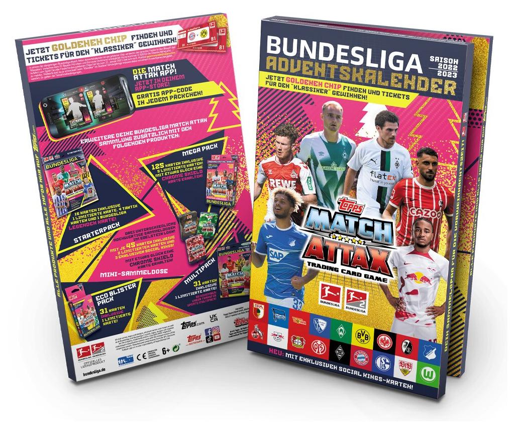 Topps Adv.kal.22 Match Att Match Attax Match Attax BL22-AC1