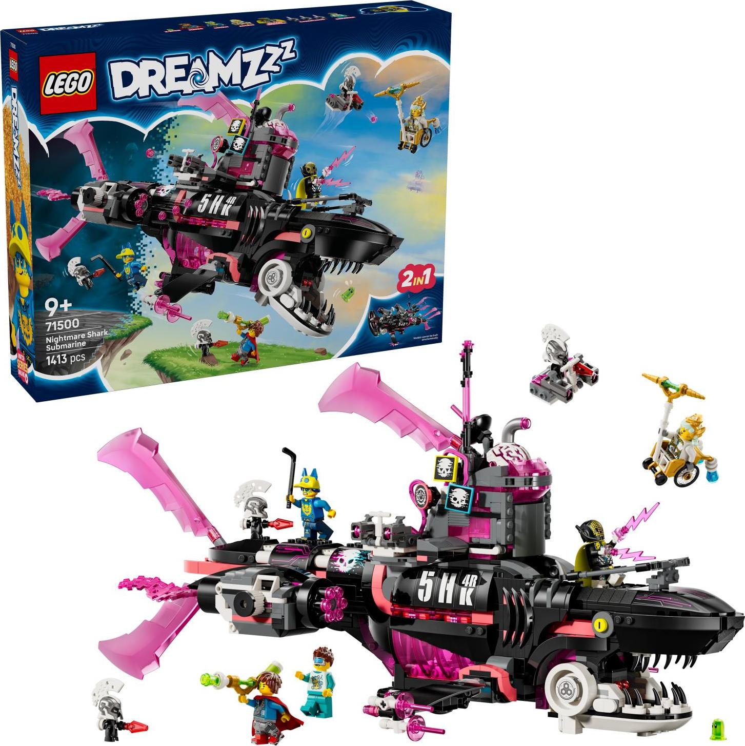 Lego DREAMZzz Ponorka Nightmare Shark