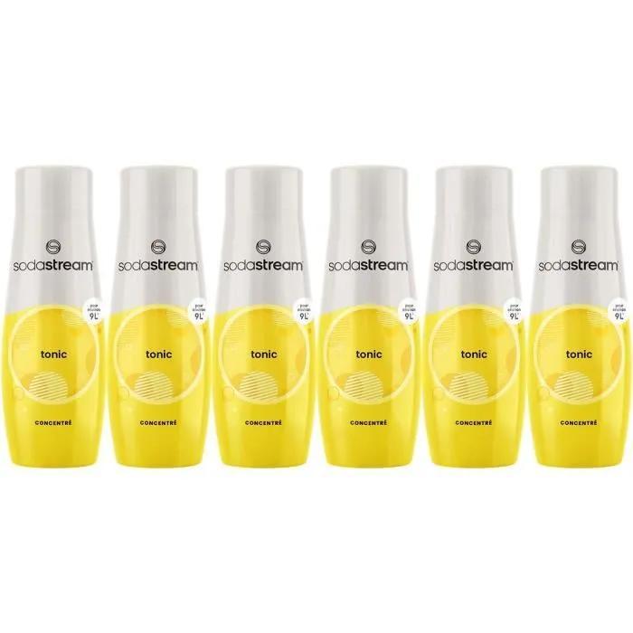 SODASTREAM koncentráty - 6 balení tonikových koncentrátov - až 54 litrov nápojov - 440 ml