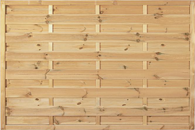 Tetzner & Jentzsch T&J Maxi Massivzaun 180 x 120 cm
