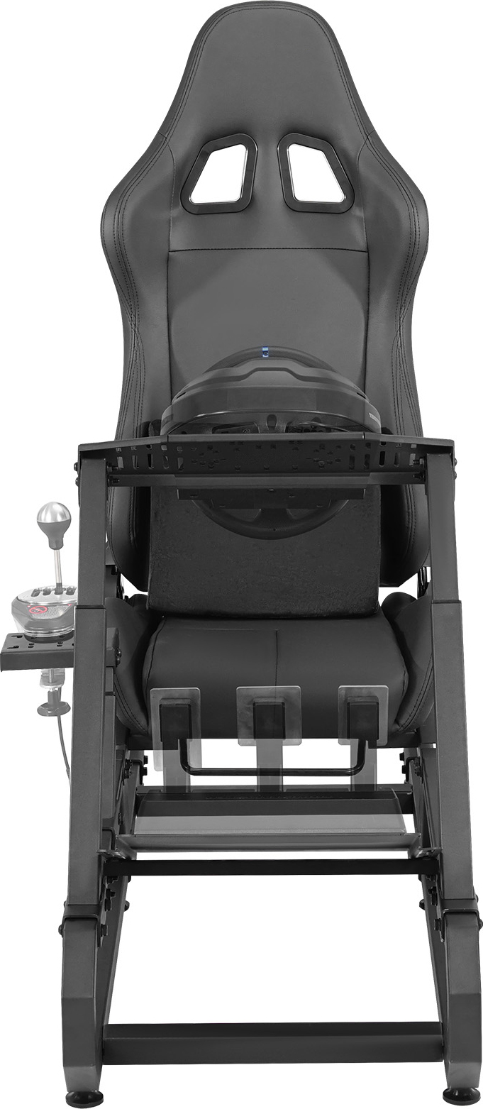 SucceBuy stojan na pretekárske volanty pre Logitech G923/G920/G29, robustný oceľový kokpit pre simulátor jazdy, kompatibilný s Thrustmaster T248P, nastaviteľná výška volantu a uhol pedálov