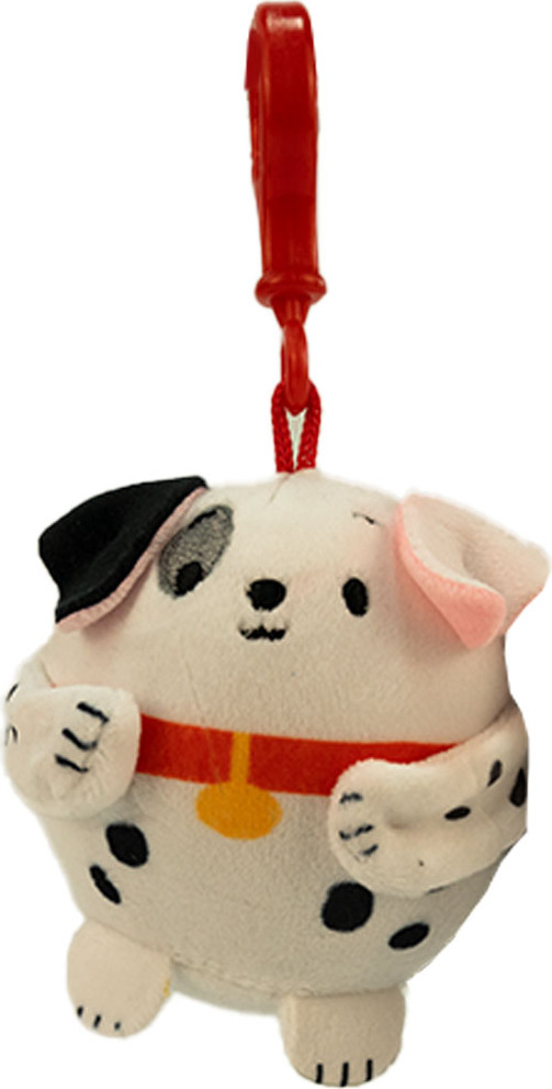 BEMIRO 101 Dalmatiner Kuscheltier Anhänger mit Bagclip - ca. 8 cm