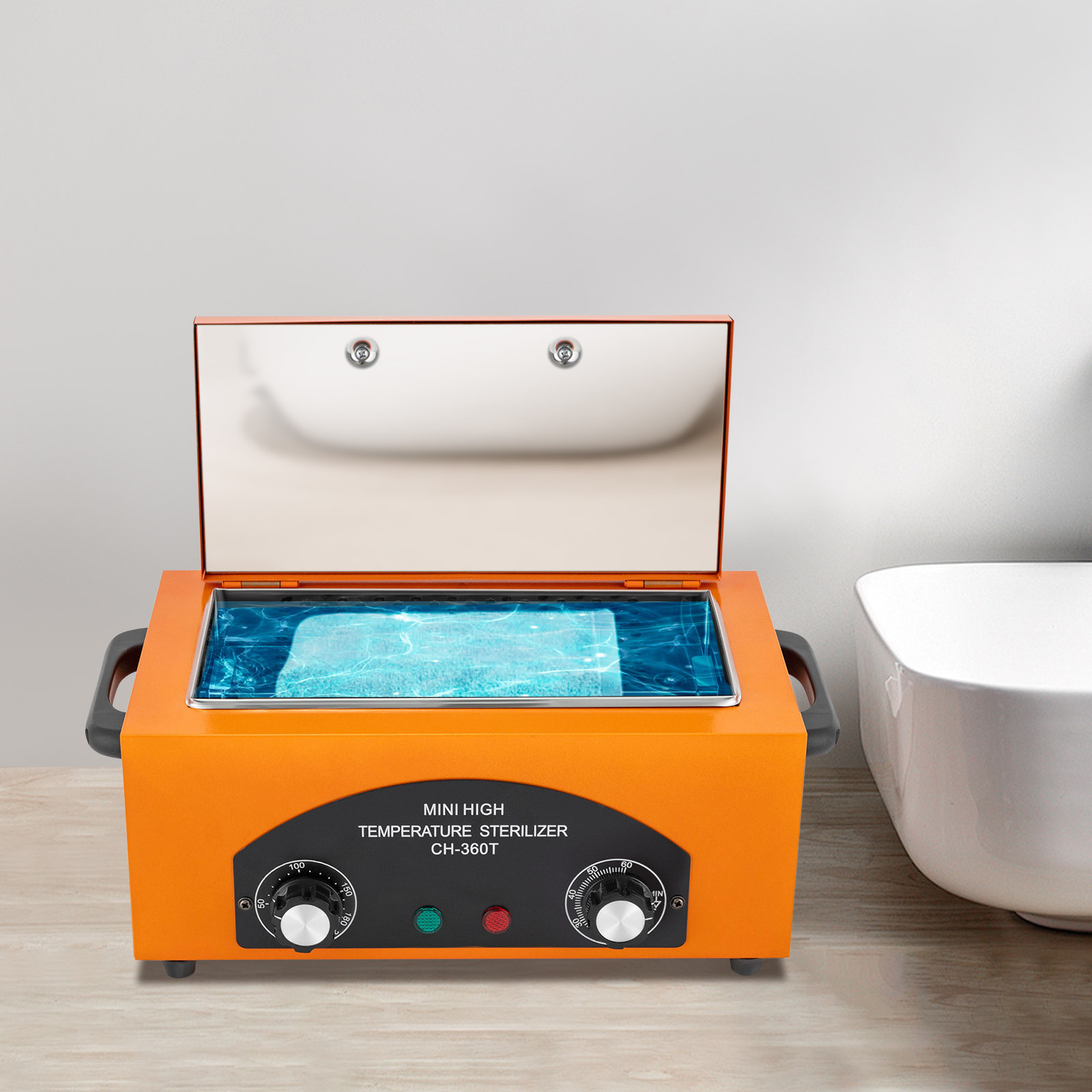 Xverycan 500W Stérilisateur à Air Chaud Désinfection, 250℃ De Chaleur