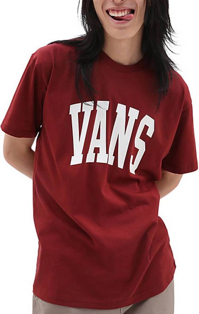 VANSVARSITY TYPE SS TEEBurgunder