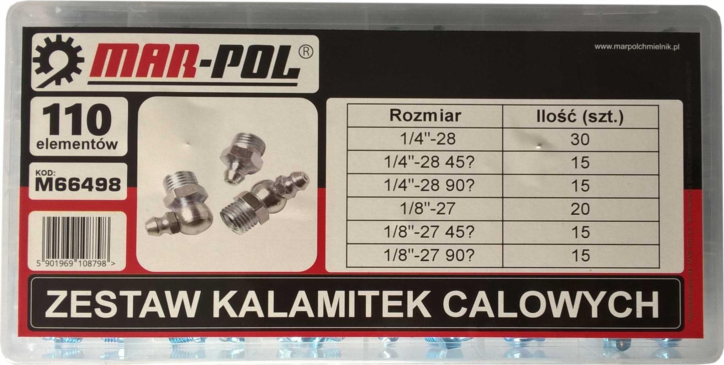 Mar-Pol Set Zoll-Calamites 110 Stk. M66498