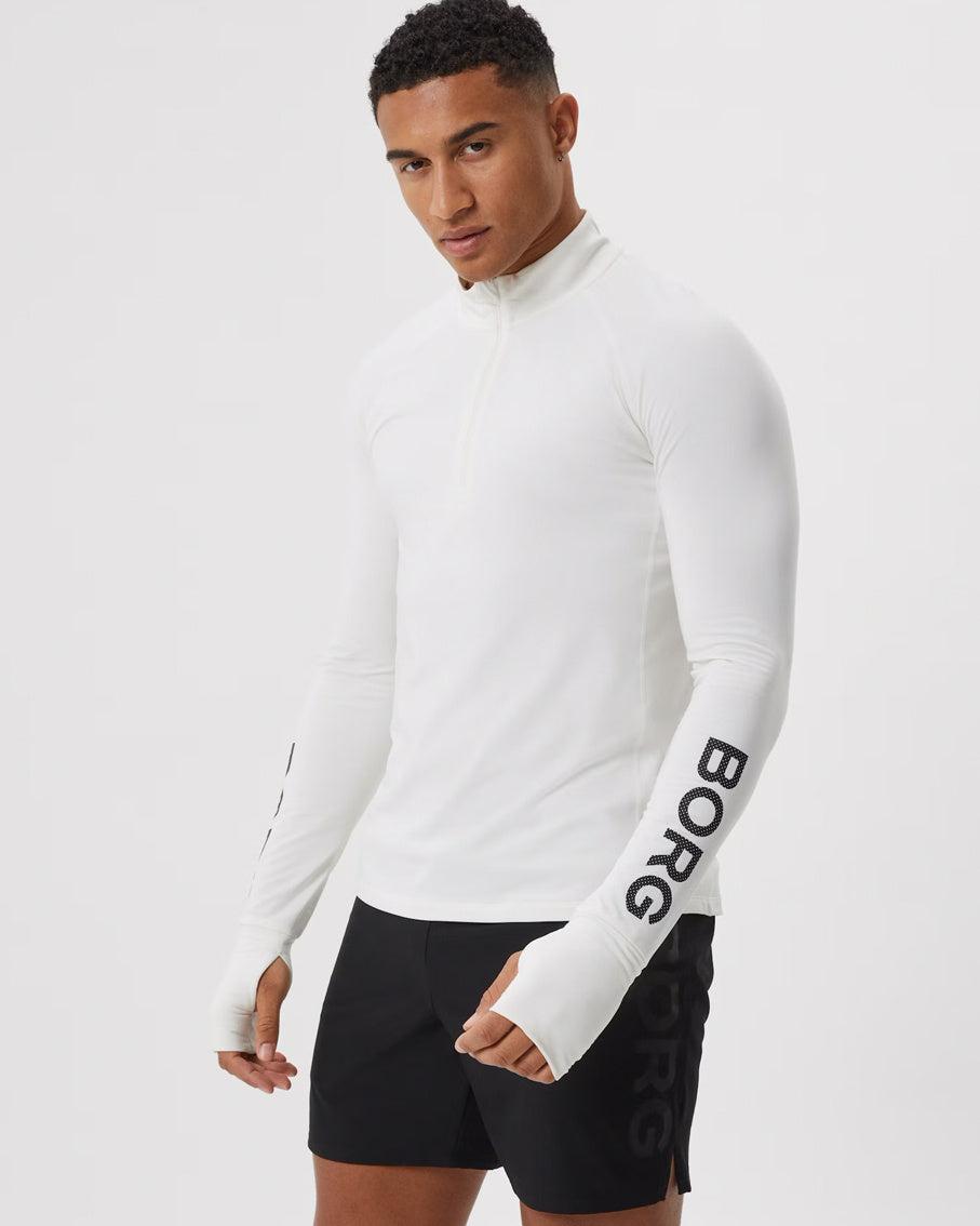 Bjorn Borg Björn Borg - Herren - Borg Midlayer-Jacke - Weiß - Gr. XXL 9999-1561-WE003