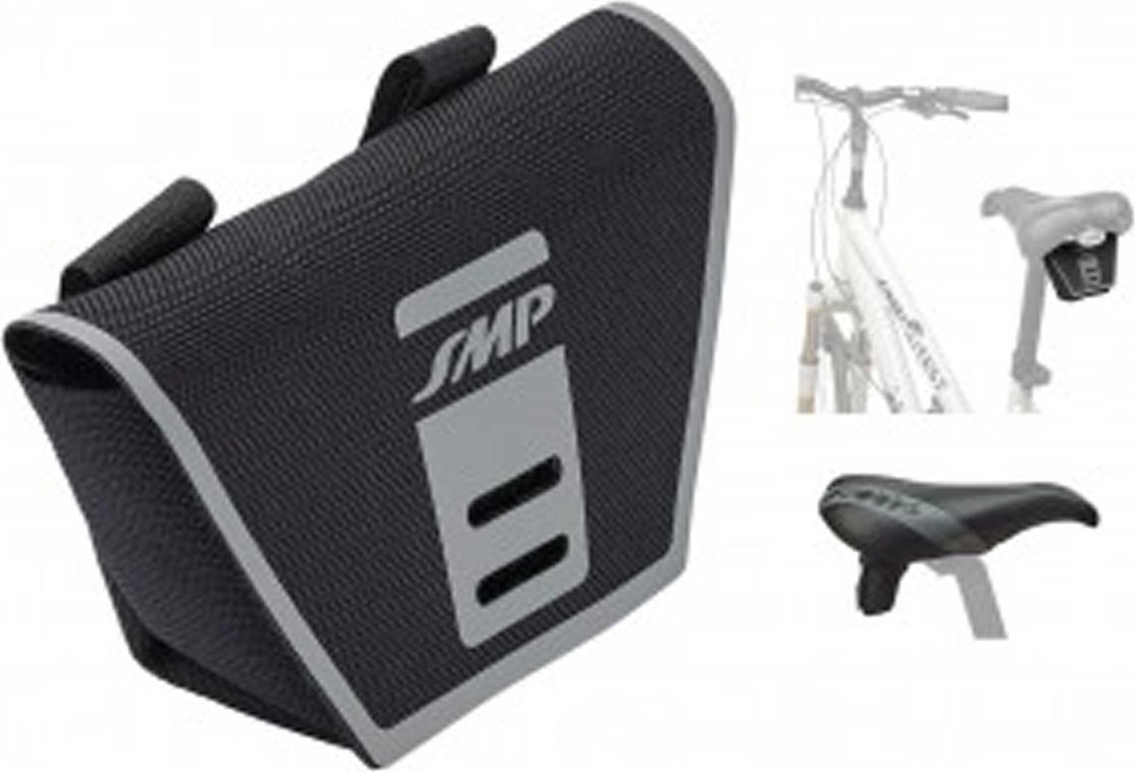 Selle Royal SMP handgefertigte Satteltasche mit Luxus -Regencover (Univ.) ZRAINCOVERSMPTRK