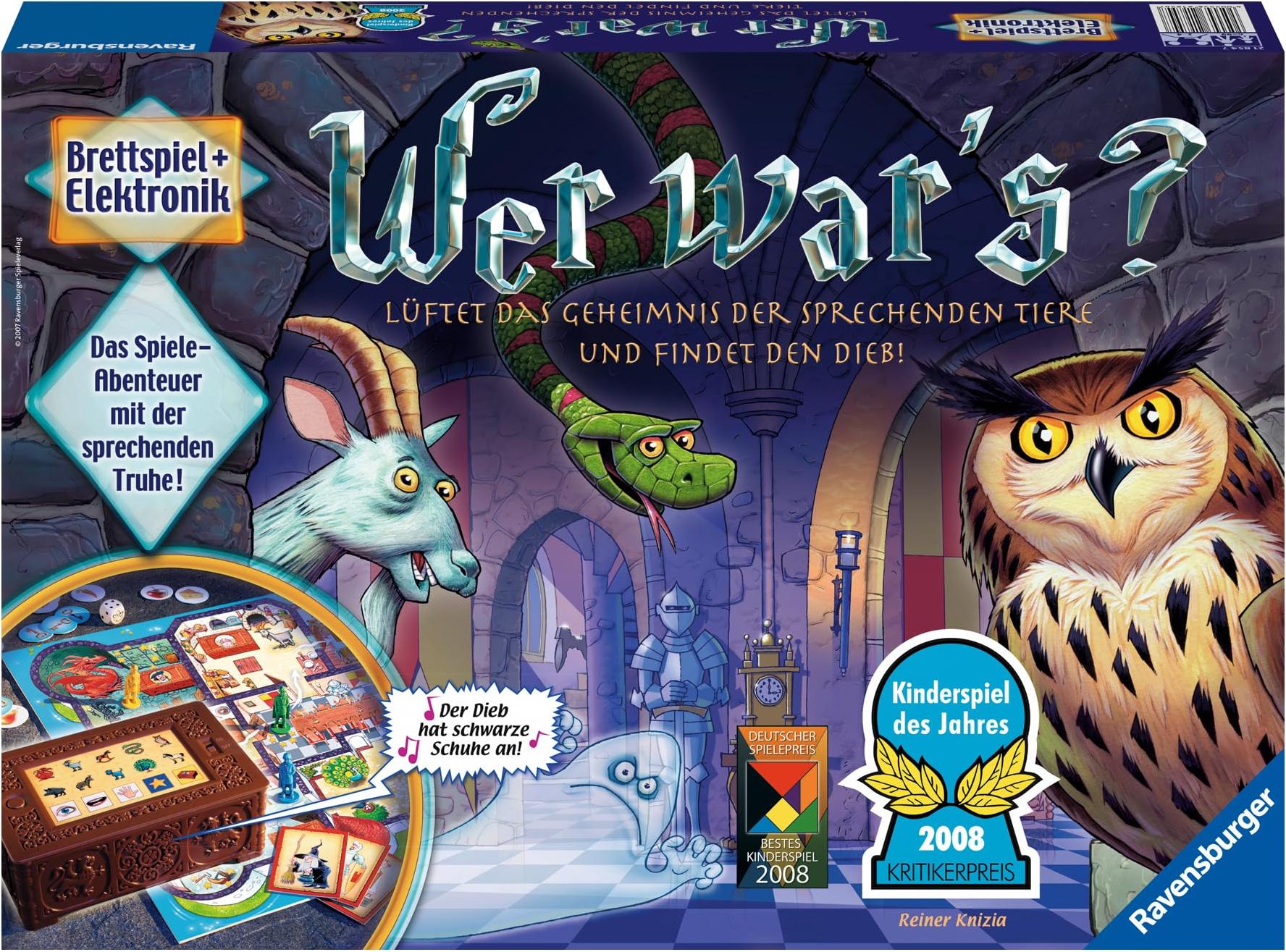 Ravensburger Spielverlag Wer war's? (Kinderspiel) 1020-218547