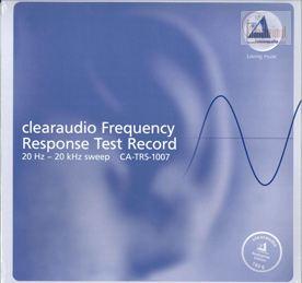 FREQUENCY RESPONSE TESTSCHALLPLATTE - Clearaudio (180g)