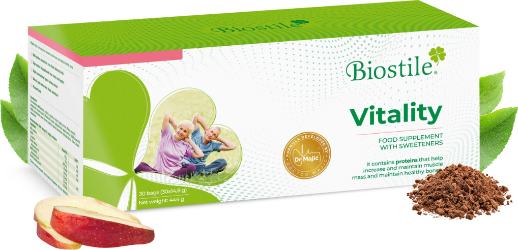 Biostile Vitality – Proteinkomplex für erhöhte Muskelmasse und verbesserte Muskelkraft 41423