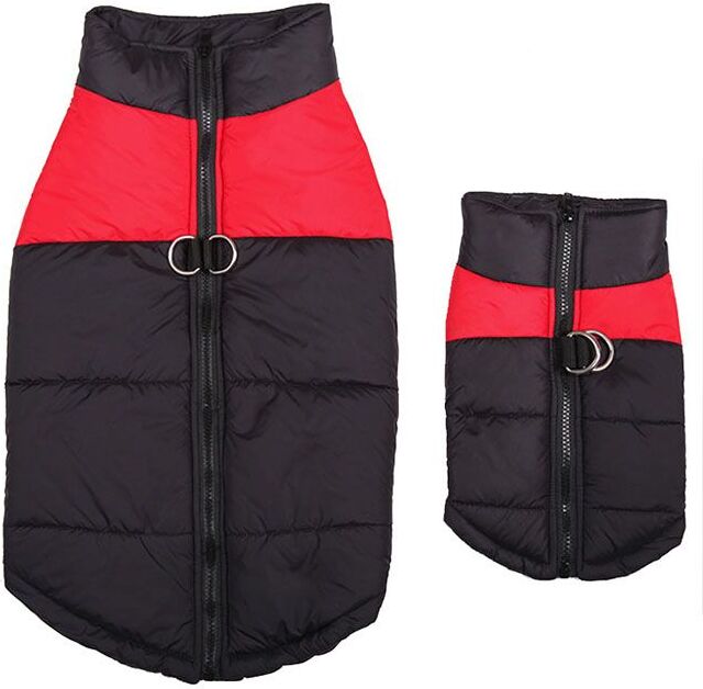 Surtep Winterweste Schwarz und Rot 3XL