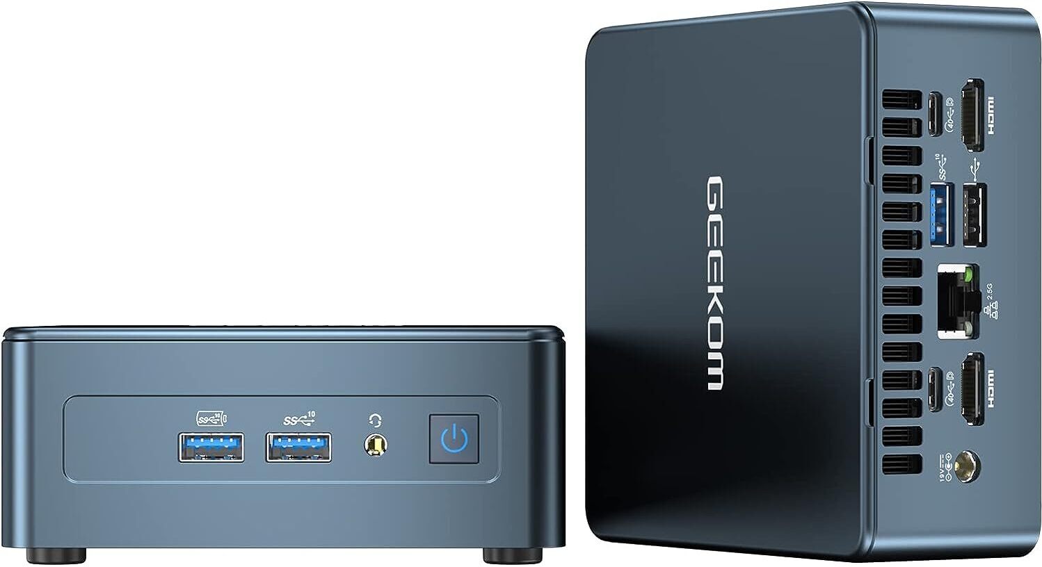 GEEKOM Mini PC IT12 12. generácia Intel® Core™ i5-12450H 16 GB RAM a 512 GB SSD Windows 11 Pro, 8K Quad-Display 2X USB 4.0 SD karta slot Gaming