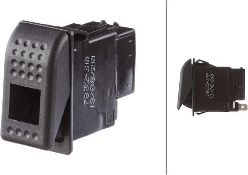 HELLA Warnblinkschalter Warnblinker 6HH 007 832-301
