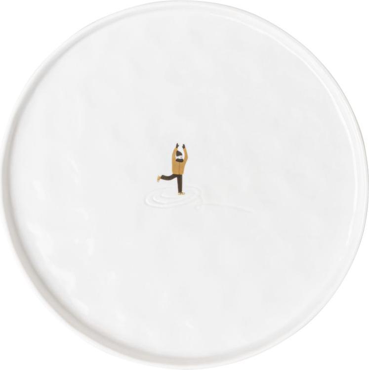 Räder Schneetag Teller Eis laufen D.22cm, H.1,2cm 92533