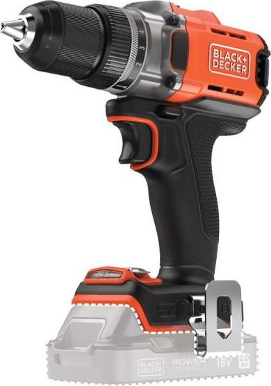 Black & Decker Akku-Bohrschrauber 18V, ohne Akku