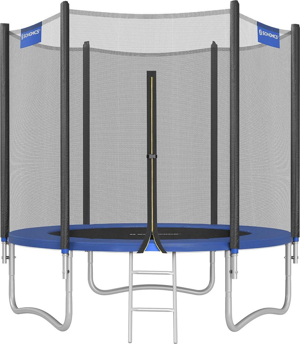 Trampolin 244 cm Schwarz-Blau