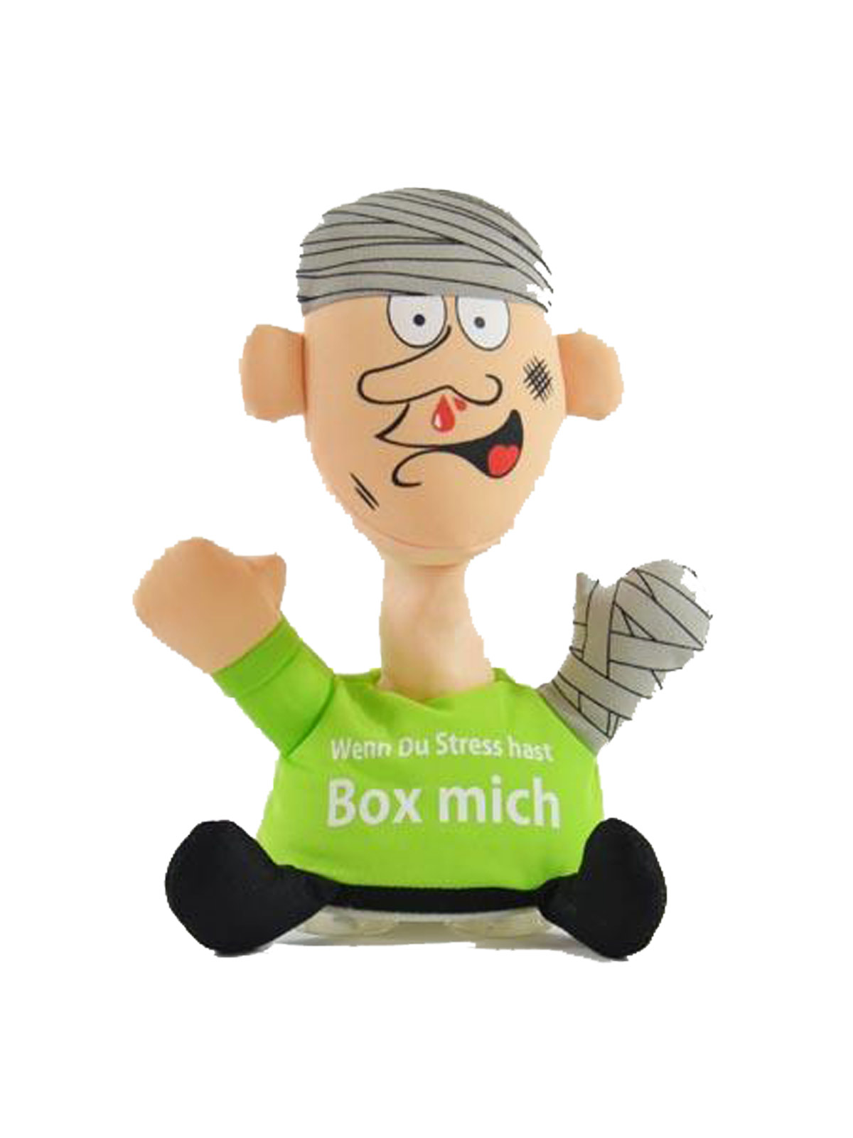 Stress Max Schiri Schitzrichter Fußball Boxen Box mich wenn Du Stress hast Neu 