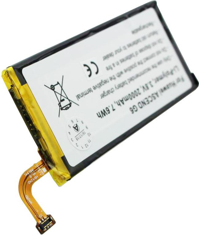 AccuCell Akku passend für Huawei Ascend G6 Akku, Ascend P6, Ascend P7 ACN-P6