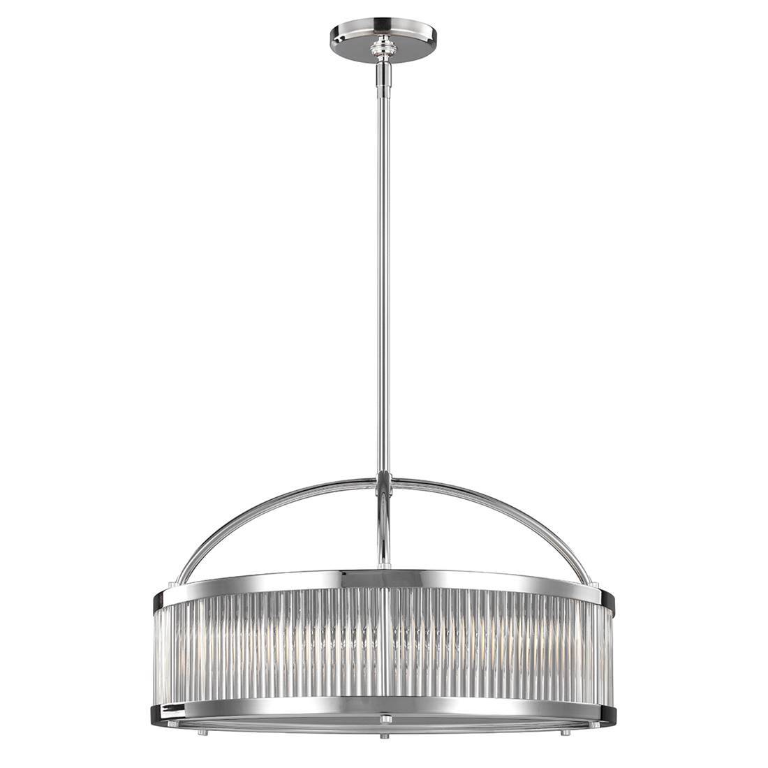 Elstead Lighting Elstead Paulson LED Hängeleuchte G9 6-fach Chrom IP44 FE-PAULSON-6P