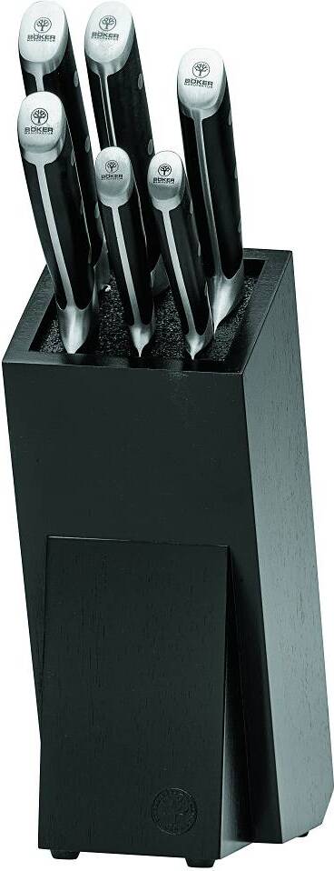 Böker Forge Set 2.0 Messerblock Messerset mit 6 Kochmesser 03BO507SET