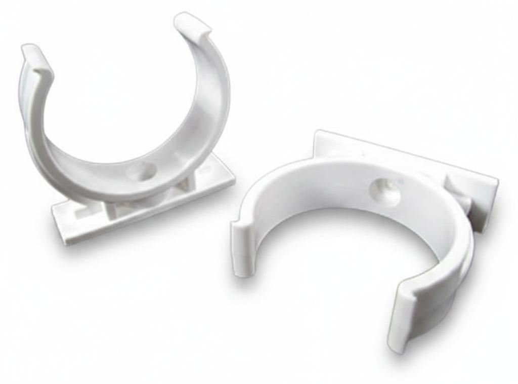 Trinkwasserladen 2x Halteklammer / Halteclips für Inlinefilter 2' (Zoll) Kühlschrankfilter SBS 127
