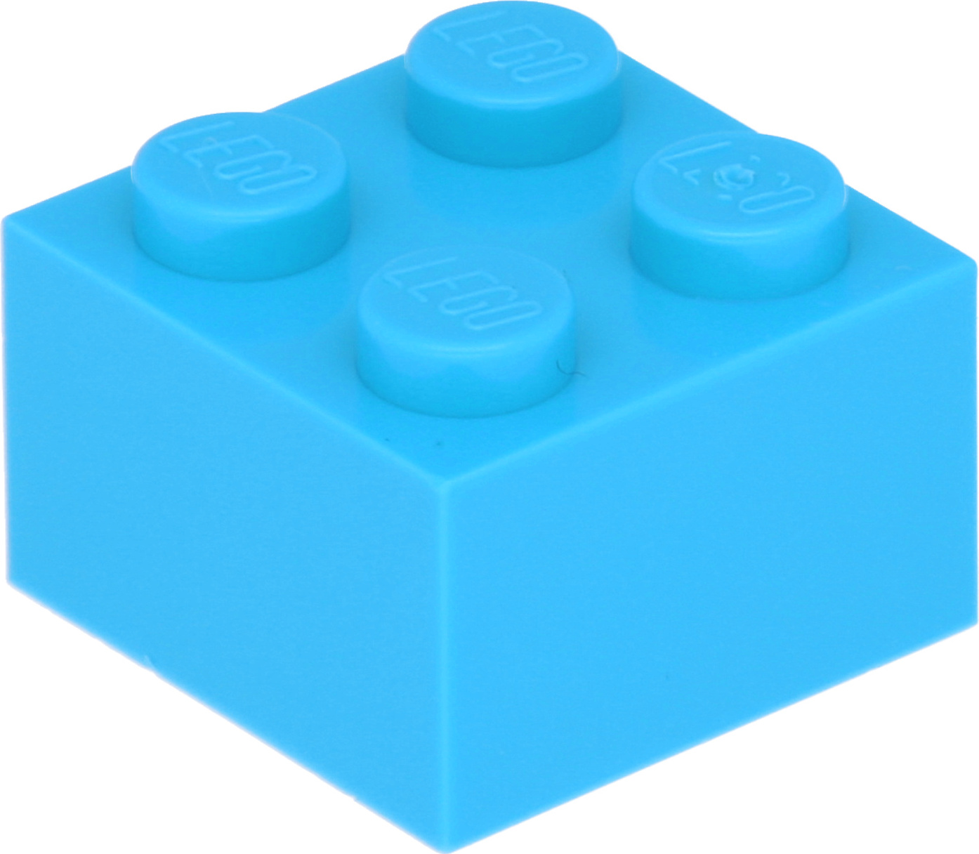 Lego® 2x2 kocky 3003 - 50 kusov Stredne modrá