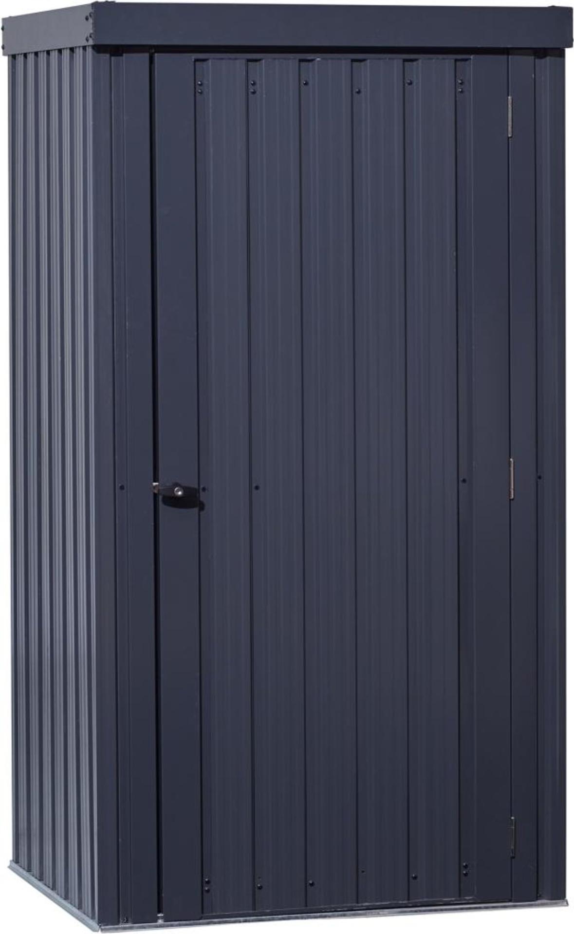 floraworld Geräteschrankmit Flachdac h + Zubehör98 x 81 x 180 cm 012597