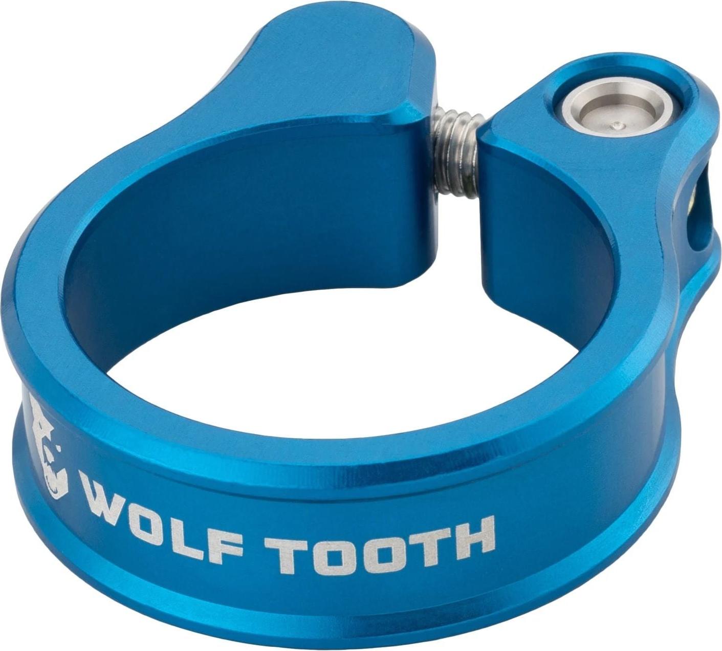 Wolf Tooth Sattelklemme, 28.6mm, blue SC-29-BLU