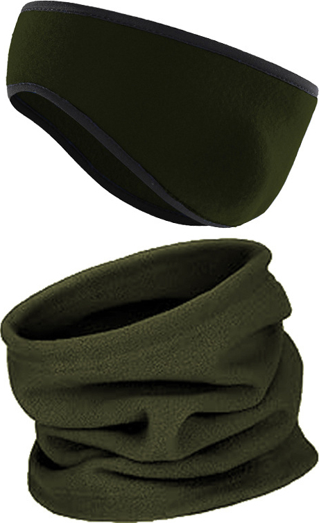 Lixada Ohrenw?rmer f¹r den Winter, Stirnband, Ohrensch¹tzer und Fleece-Halsmanschette zum Skifahren im Winter