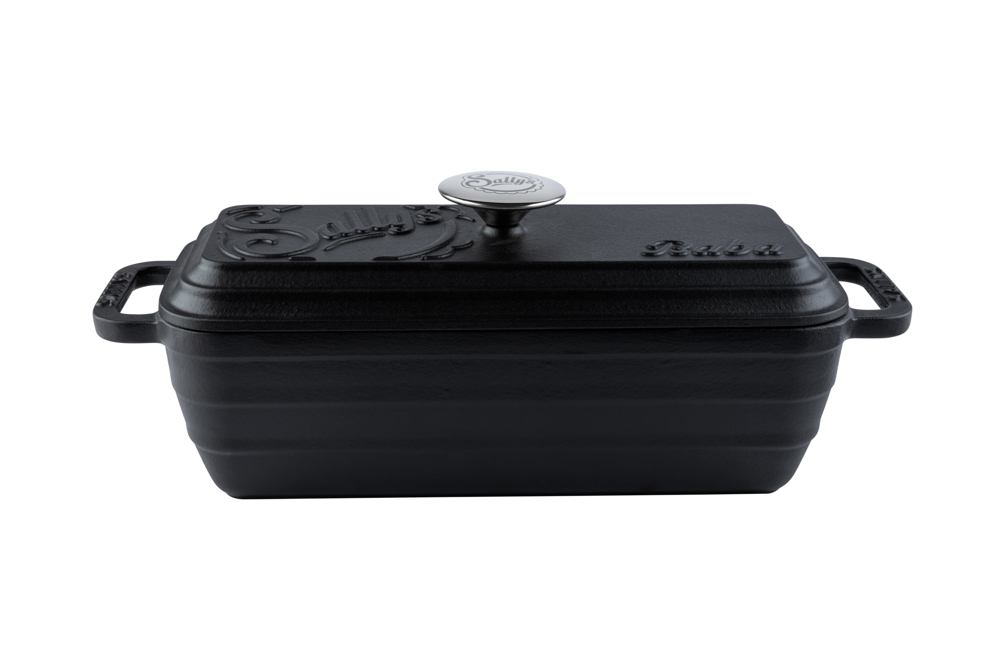 Sallys Gusseisen Brotbackform Baba - Carbon Black SP30113