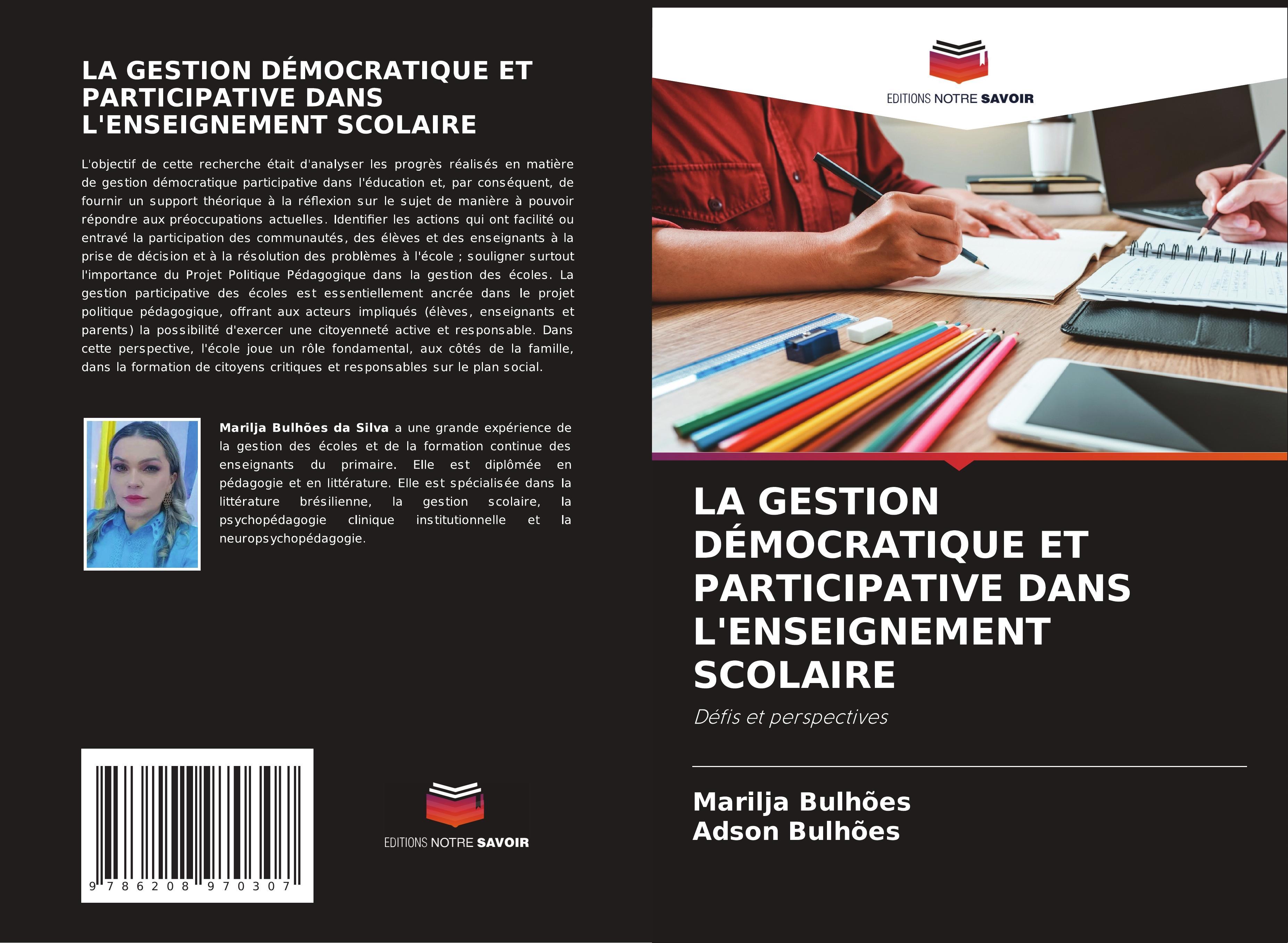 Sonstige Verlage La Gestion Démocratique Et Participative Dans L'enseignement Scolaire