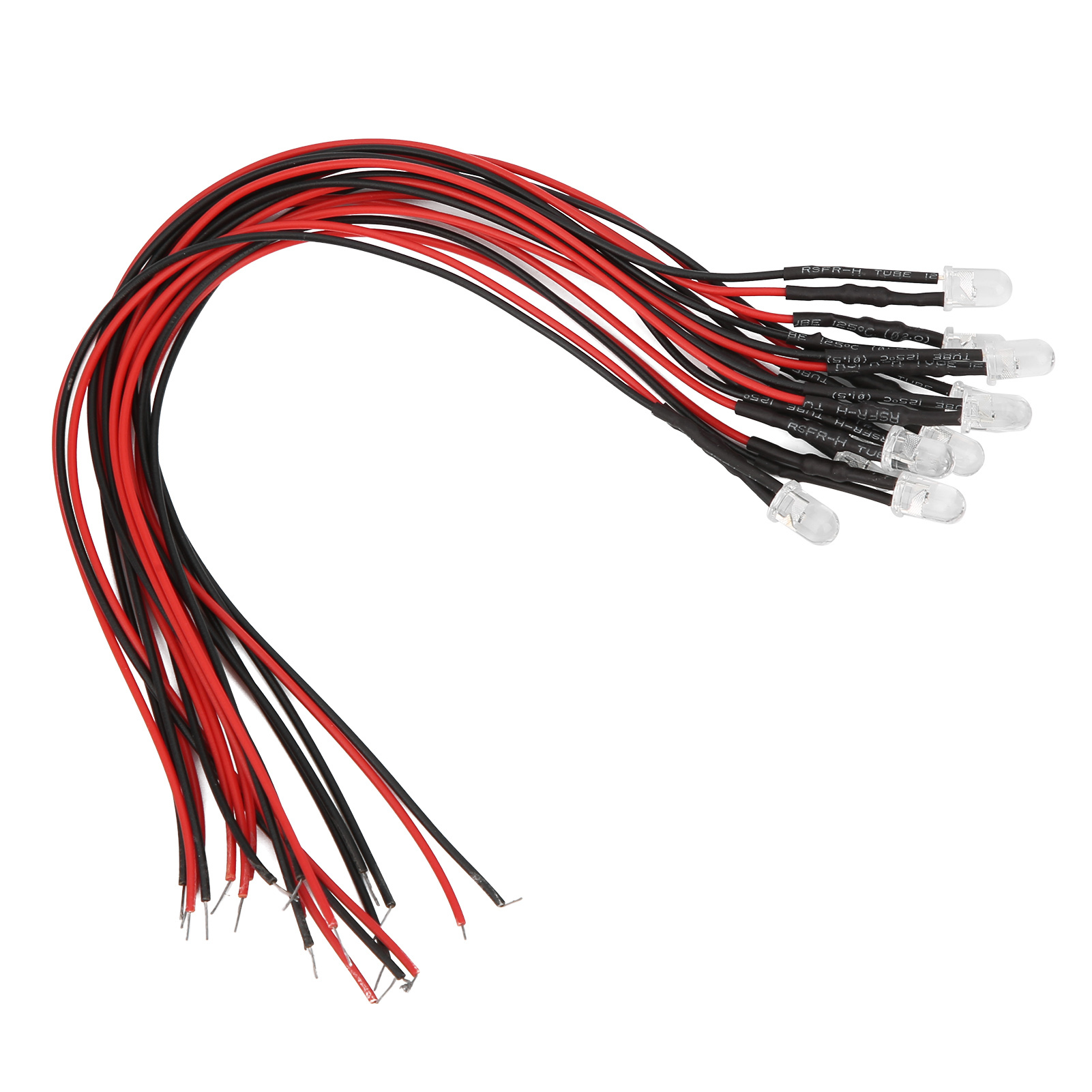 Cocosity Diode verdrahtet,LED Diode,LED Rundkopf Diode,Diode mit Draht,LED Diode verdrahtet,Diode