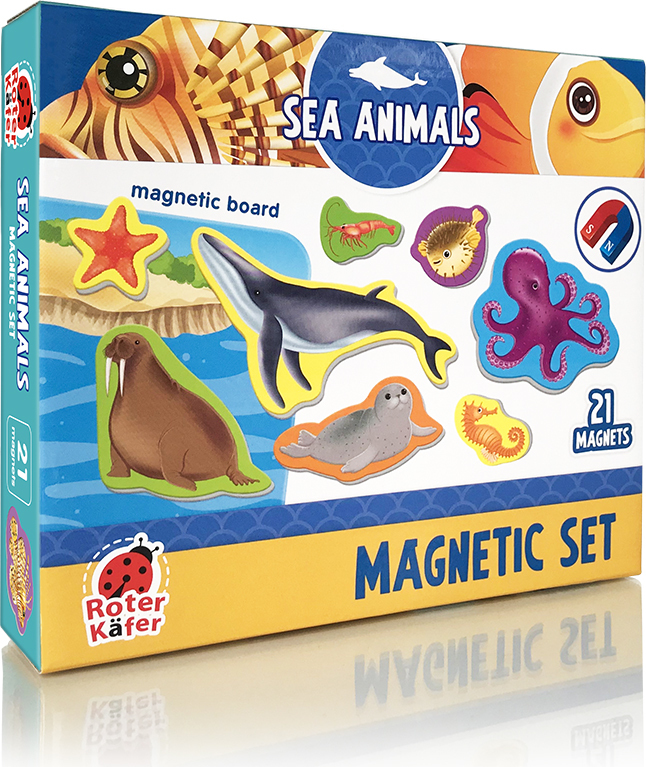 Roter Kafer Spielmagneten Set "Meereslebewesen" RK2090-05