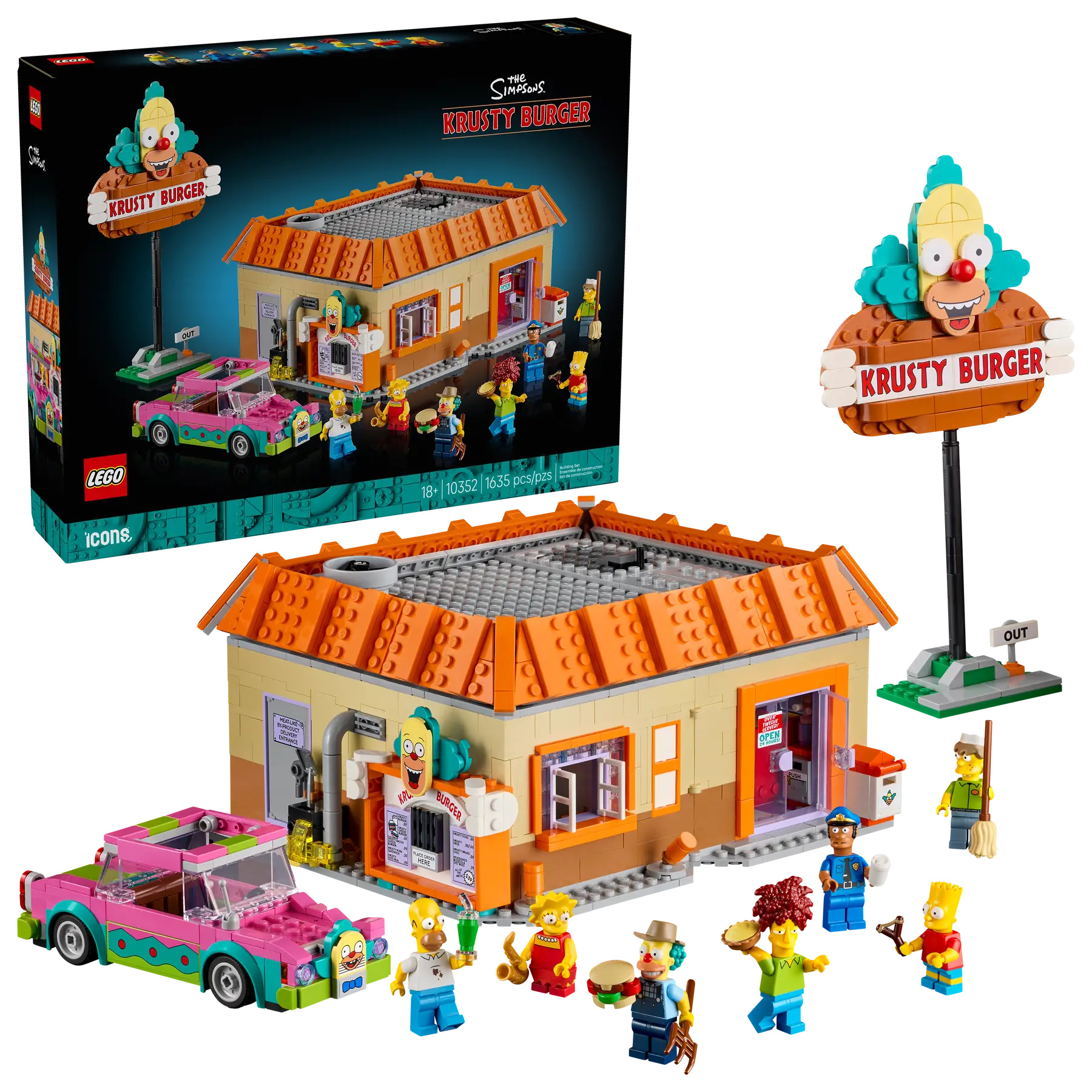 Lego LEGO The Simpsons: Krusty Burger 10352