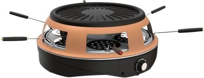 3-in-1-Pizza-Party - FAGOR - FGAP120 - 1200 W - Pizza, Raclette, Grill