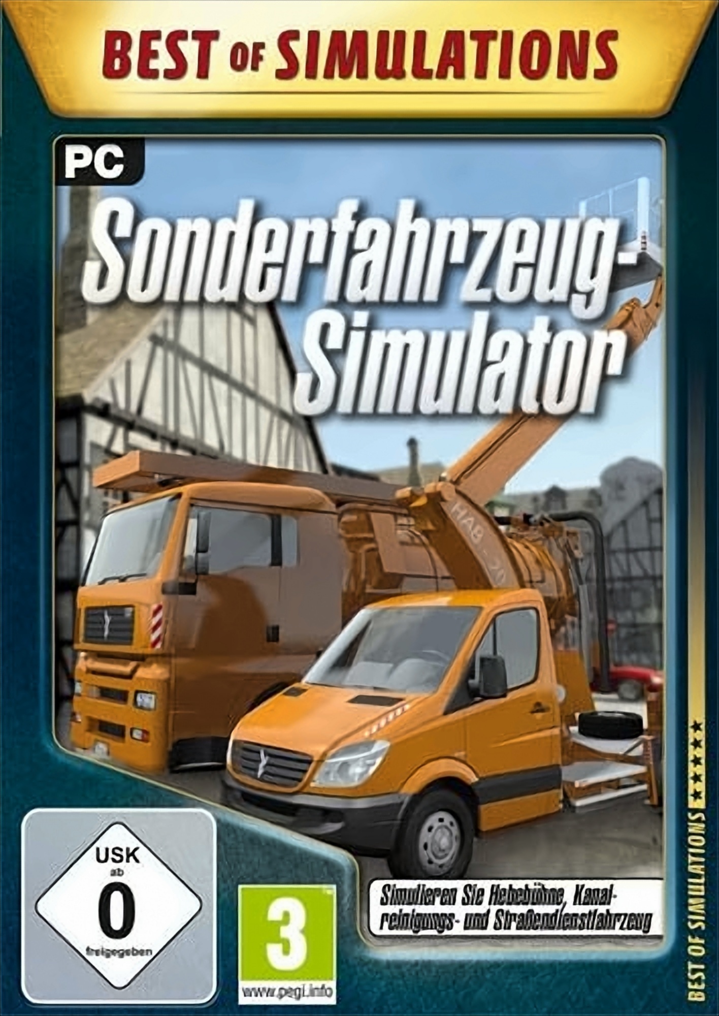 astragon Sonderfahrzeug-Simulator CDR9620