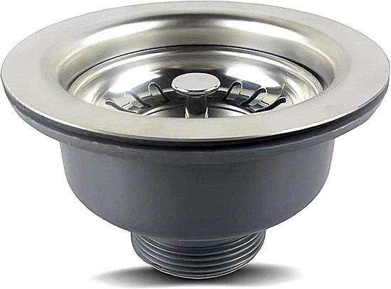 OEM Inox Küchen Abflussventil Ø 114 mm (Ø 85 mm) 2026