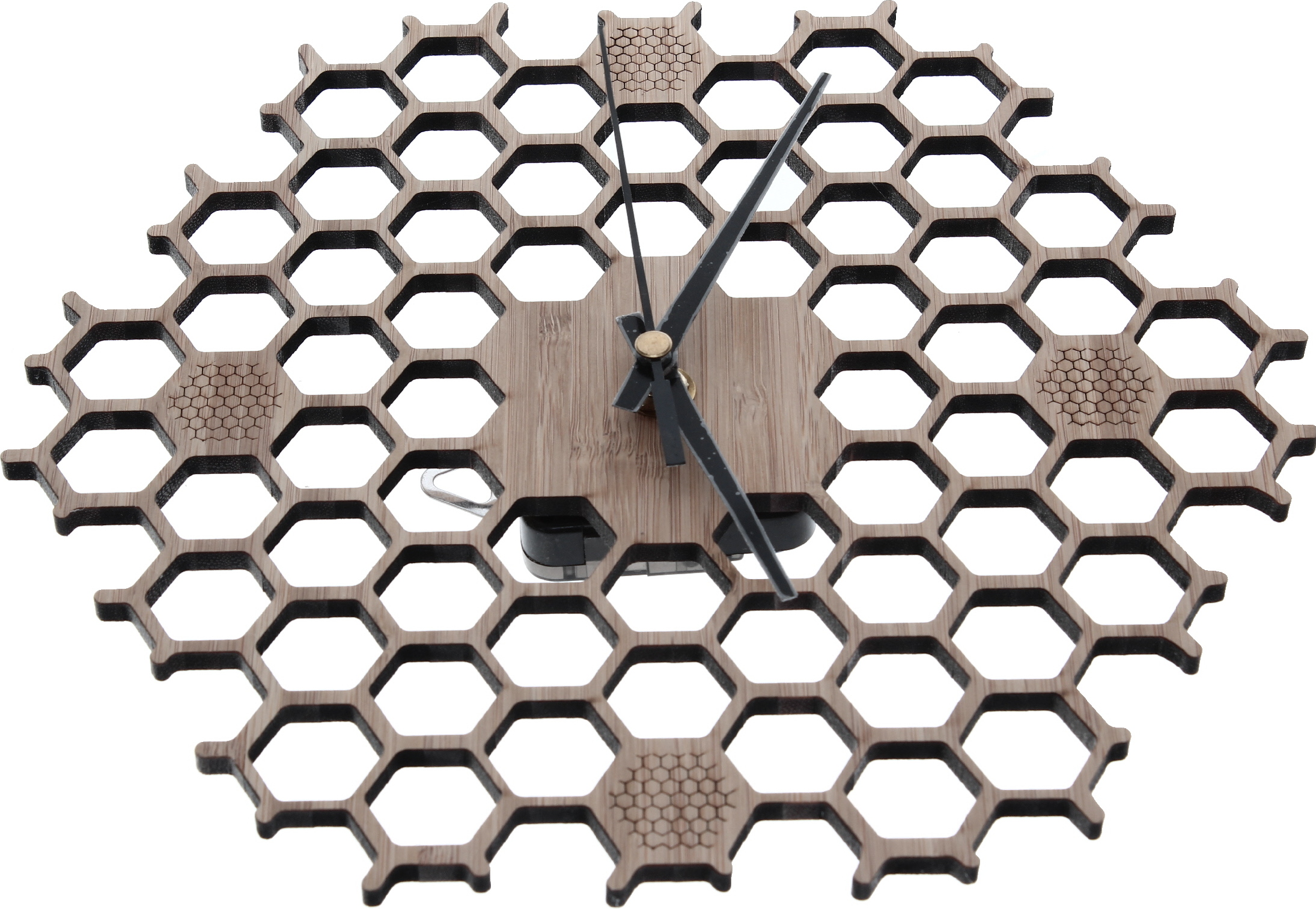 Germerott Bienentechnik Uhr in Wabenform