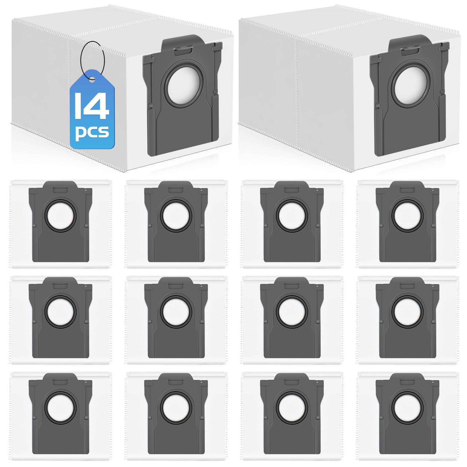 lapalife 14 Staubbeutel für Dreame X40 / X50 Ultra Complete, L10s Pro Ultra Heat / L10s Ultra Gen 2 / L40 / L50 Ultra, Zubehör für Mova E30 Ultra/P50 Pro Ultra
