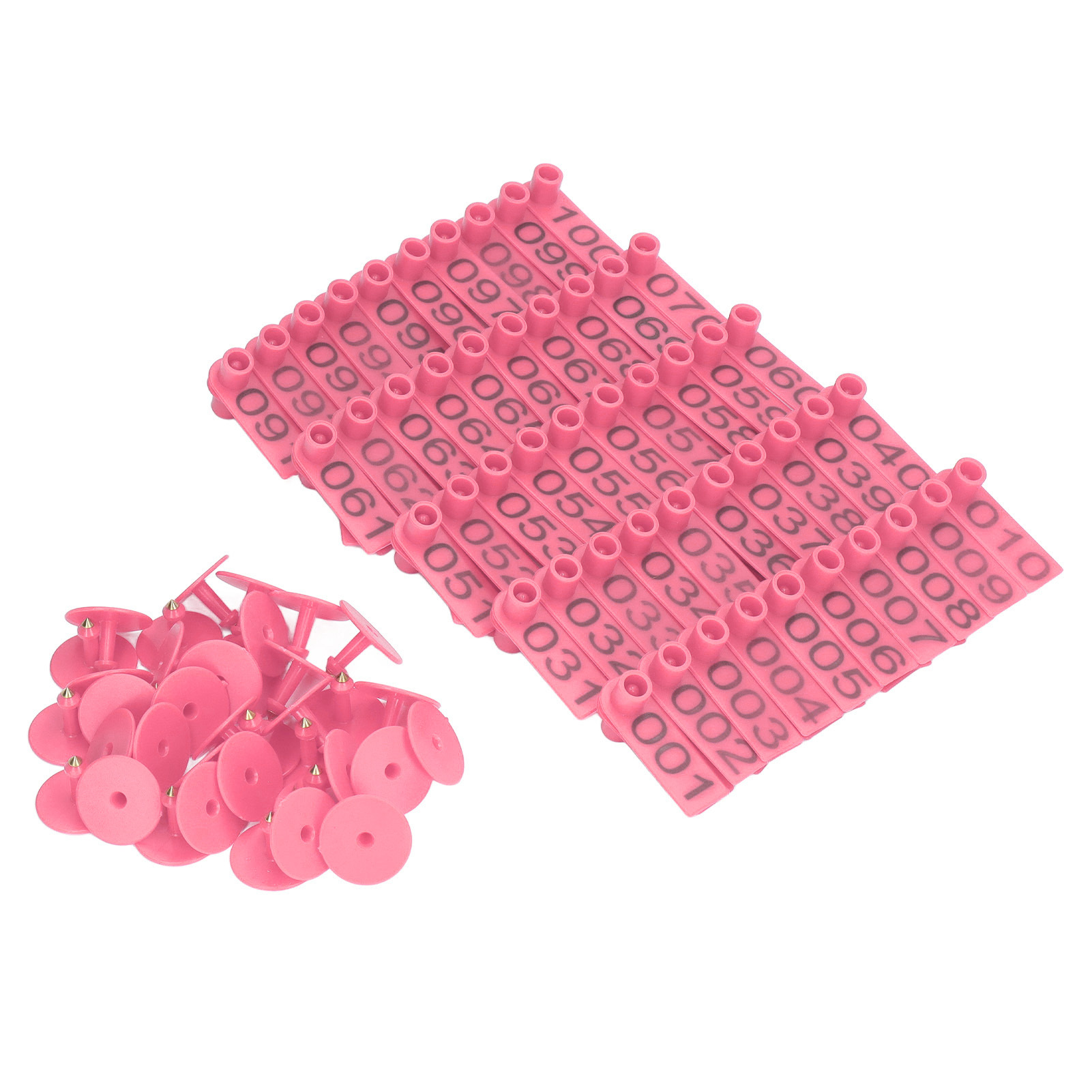 Cocosity Ohrmarken für Vieh, Ohrmarken für Rinder, nummerierte Ohrmarken für Rinder, nummerierte Ohrmarken für Vieh, Ohrmarken, Identifikationskarte für Vieh