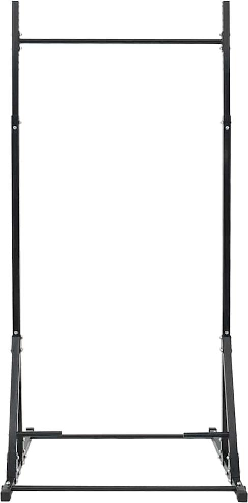 vidaXL Klimmzugstation Schwarz 101 x 102 x 235 cm