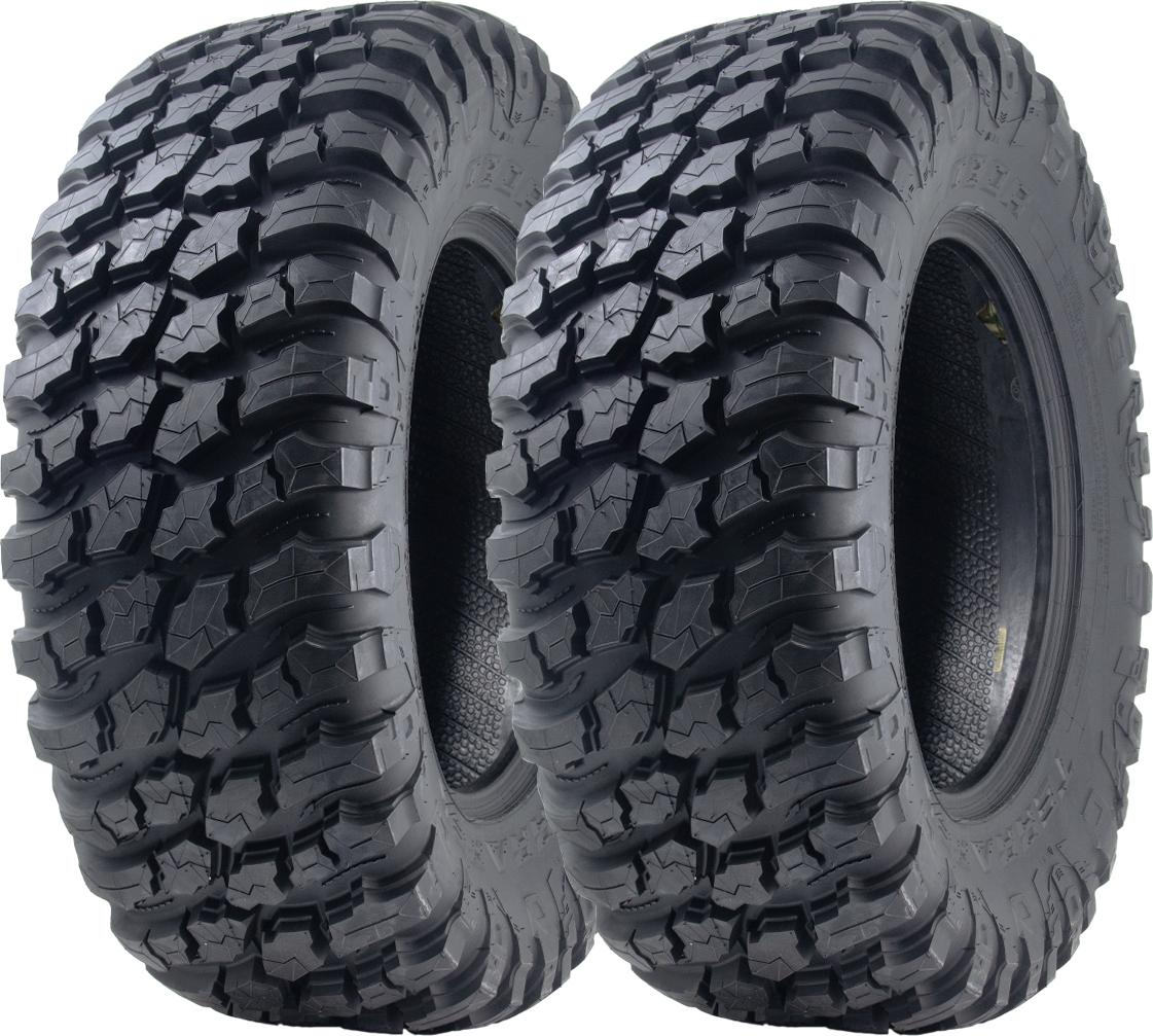 Parnells 27x9.00R14 ATV Reifen 8ply 225/70R14 OBOR WL21 Terrarex 49M Straßenzulassung (2er Set) EC7543