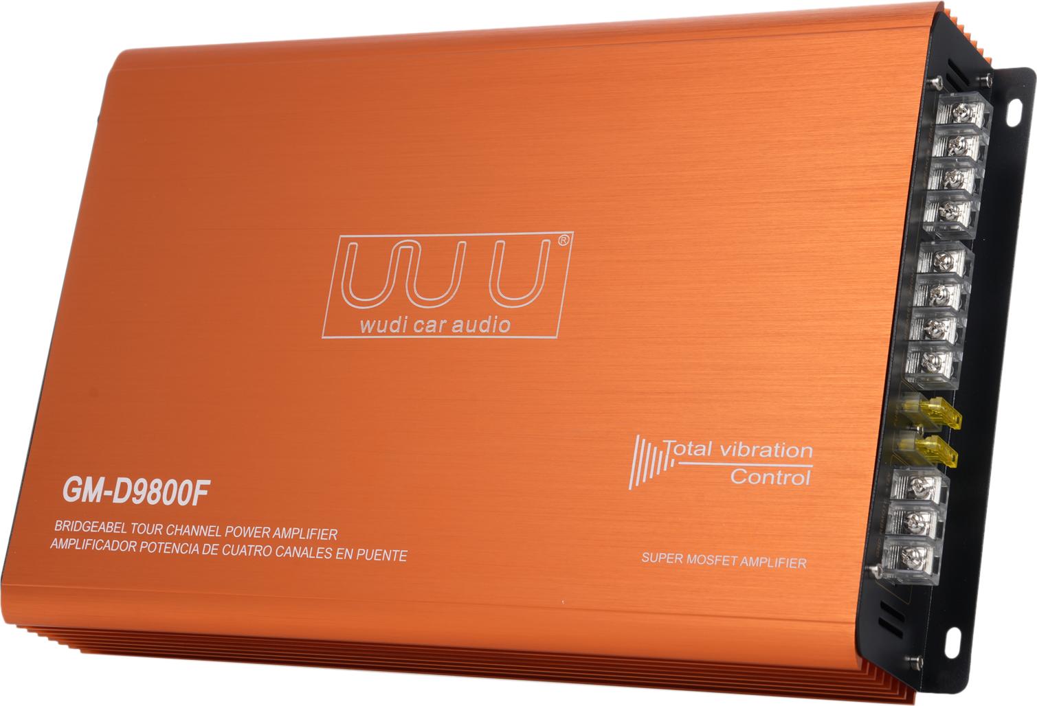 Gistuch Wudi-Audiosysteme, 4 Kanalautoverstärker, x 100 W 4-16 Ohm Stabiler Stromverstärker