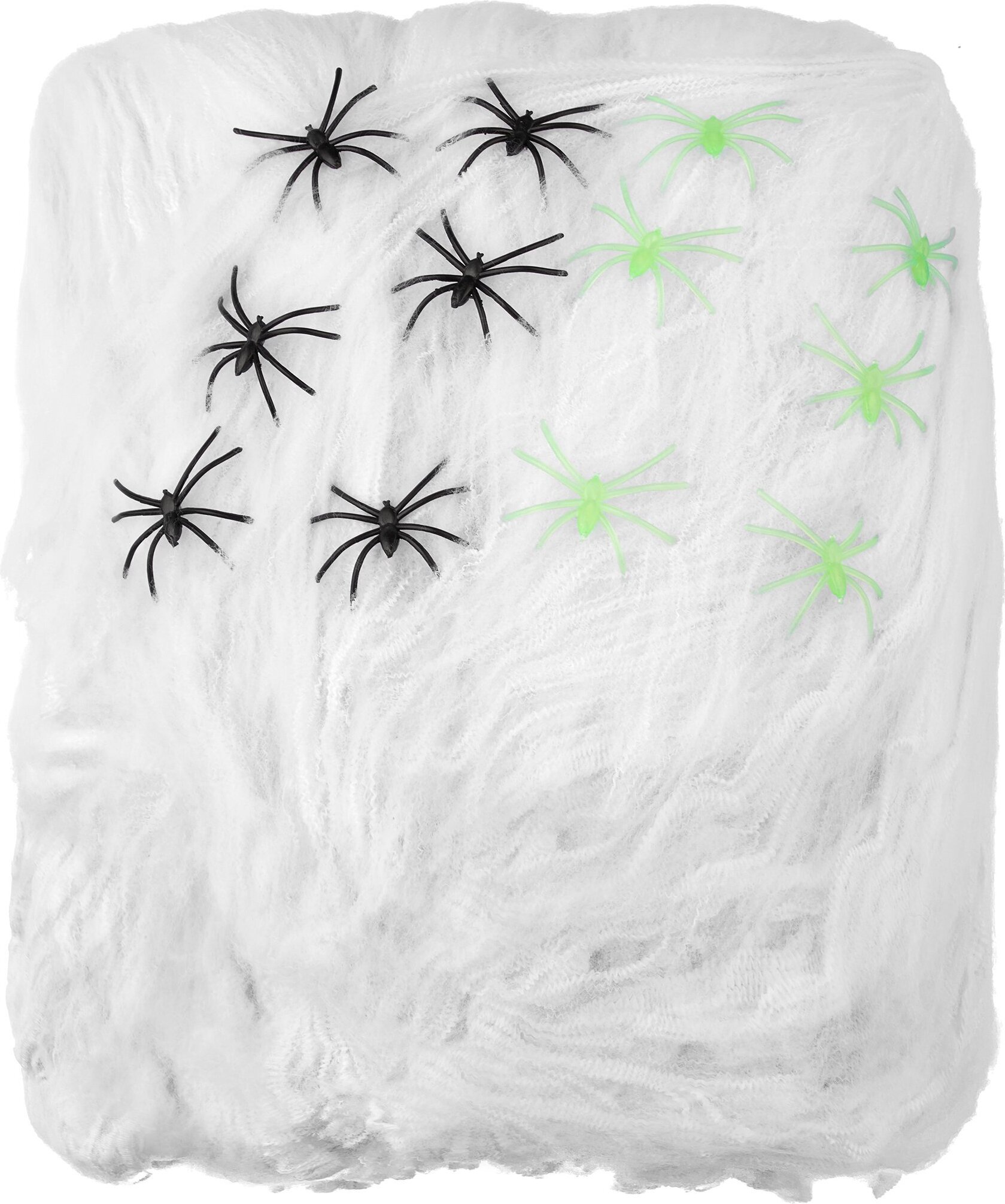 DTYDECLE Halloween Riesen-Spinne & Spinnennetz – 1,5m Spinne, 5m Netz, Gruseldekoration Für Garten & Party