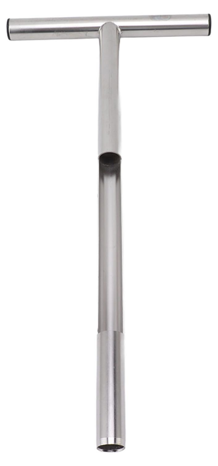 Gistuch Bodenprobenehmer-Sonde, 304 Edelstahl, tragbares T-Griff-Probenahmewerkzeug für Bauernhof, Garten, Rasen, 53,3 cm