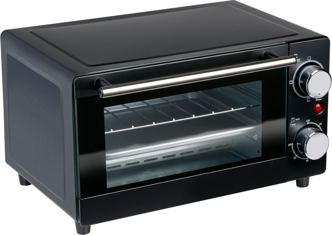 All Ride LKW-Backofen 24V – Kleiner Backofen mit 3 Heizfunktionen – Minibackofen 300W mit Rost & Blech – Camping Backofen für Lkw Fahrer – Kompakter Ofen für unterwegs