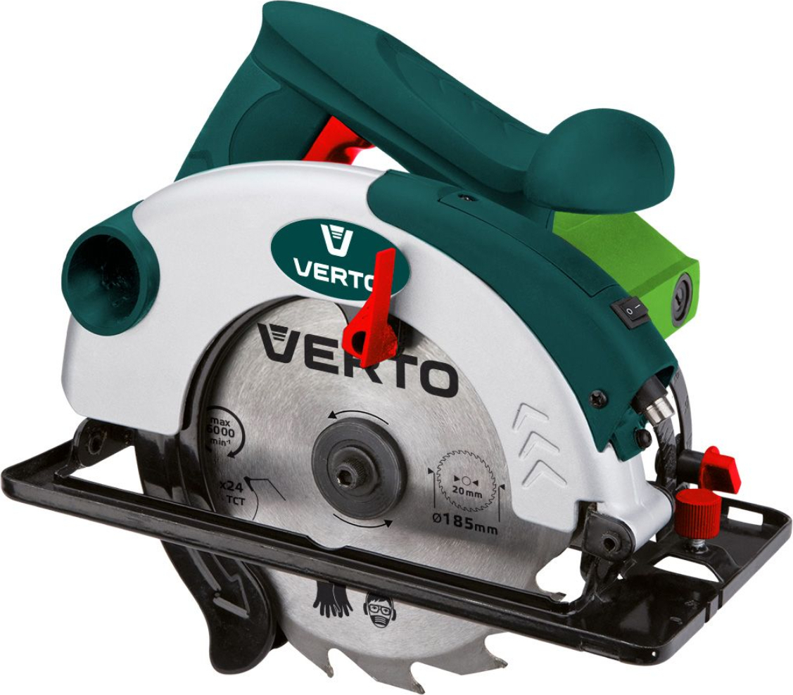 Verto Kreissäge 1200W mit Laserpointer 52G684